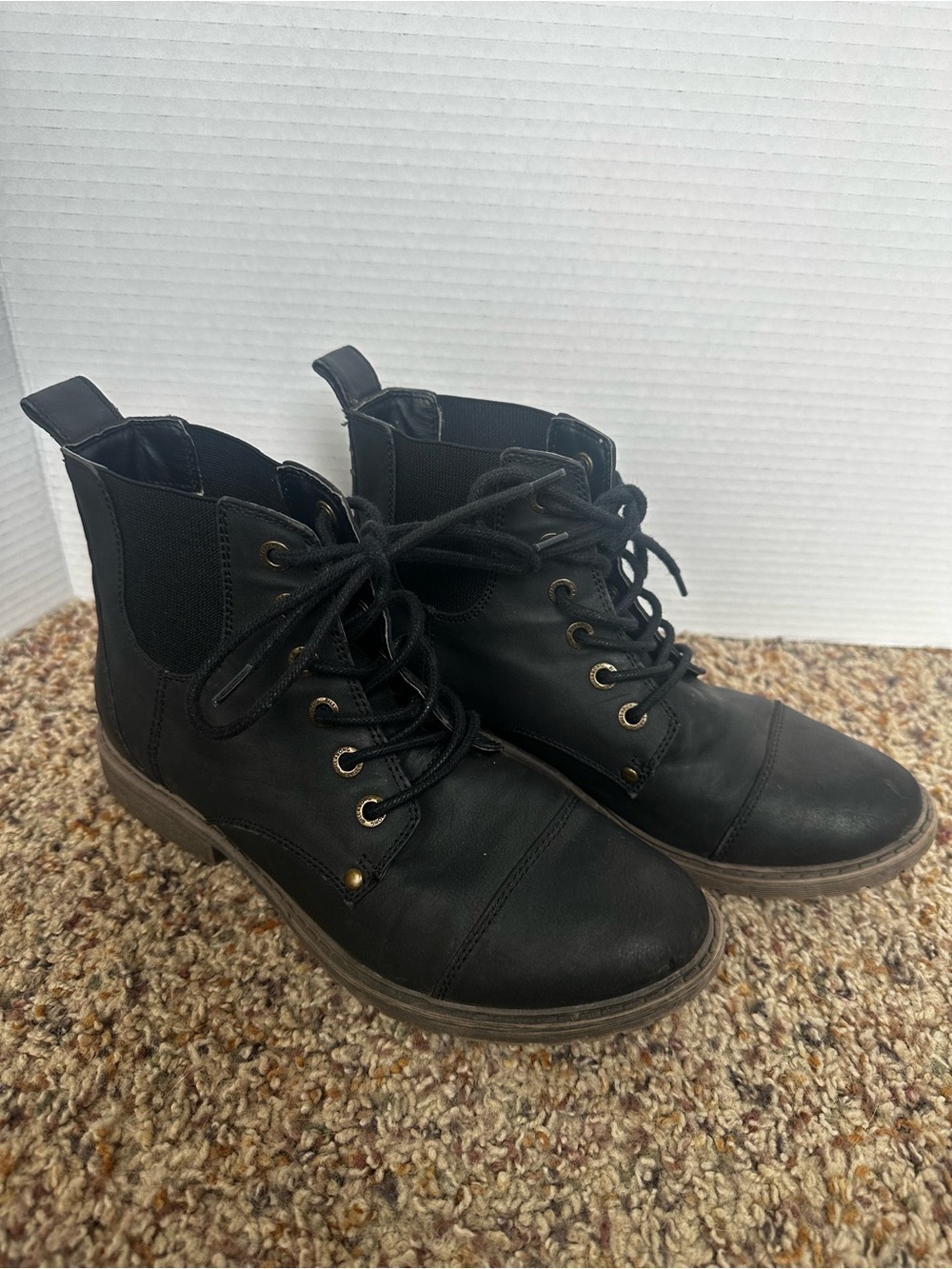 Billabong Black Combat Moto Boots